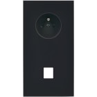 MODELEC - Façade Désir Noir Mat Double Verticale PC 1 Media