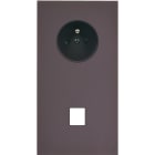 MODELEC - Façade Désir Anthracite Mat Double Verticale PC 1 Media