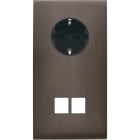 MODELEC - Façade Confidence Laiton Canon De Fusil Double Verticale PCK M2 Magnetique