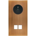 MODELEC - Façade Confidence Laiton Vieux Bronze Double Verticale PC M2