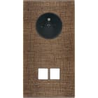 MODELEC - Façade Fascination Laiton Coslan Double Verticale PC M2