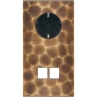 MODELEC - Façade Fascination Laiton Onde Double Verticale PCK M2 Mag
