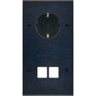 MODELEC - Façade Fascination Laiton Ombre Double Verticale PCK M2 Vis