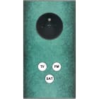 MODELEC - Façade Fascination Laiton Jade Double Verticale PC C3