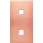 MODELEC - Façade Confidence Laiton Cuivre Satinedouble Verticale M1 M1