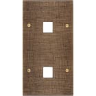 MODELEC - Façade Fascination Laiton Coslan Double Verticale M1 M1 à Vis