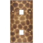 MODELEC - Façade Fascination Laiton Onde Double Verticale M1 M1 à Vis