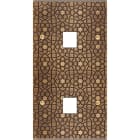 MODELEC - Façade Fascination Laiton Atlas Double Verticale M1 M1 à Vis