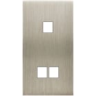 MODELEC - Façade Confidence Laiton Acier Double Verticale M1 M2