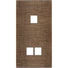 MODELEC - Façade Fascination Laiton Coslan Double Verticale M1 M2