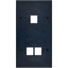 MODELEC - Façade Fascination Laiton Ombre Double Verticale M1 M2 à Vis