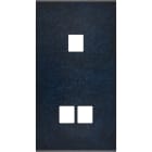 MODELEC - Façade Fascination Laiton Ombre Double Verticale M1 M2