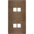 MODELEC - Façade Fascination Laiton Coslan Double Verticale M2 M2