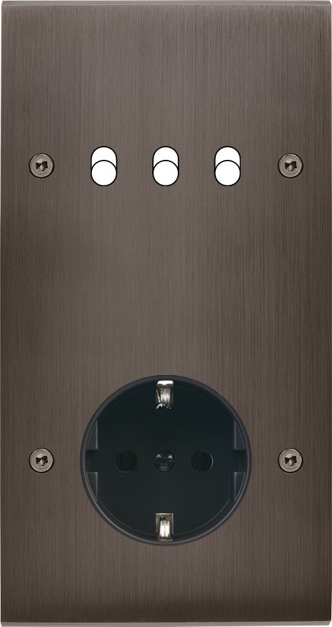 MODELEC - Façade Confidence Laiton Canon De Fusil Double Verticale B3 PCK Vis