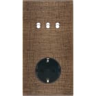 MODELEC - Façade Fascination Laiton Coslan Double Verticale B3 PCK Mag