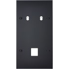 MODELEC - Façade Confidence Laiton Noir Mat Double Verticale B2 M1 à Vis