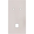 MODELEC - Façade Désir Gris Perle Mat Double Verticale B2 M1