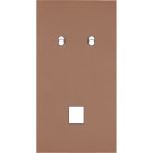 MODELEC - Façade Désir Moka Mat Double Verticale B2 M1