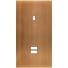 MODELEC - Façade Confidence Laiton Vieux Bronze Double Verticale B1 U1