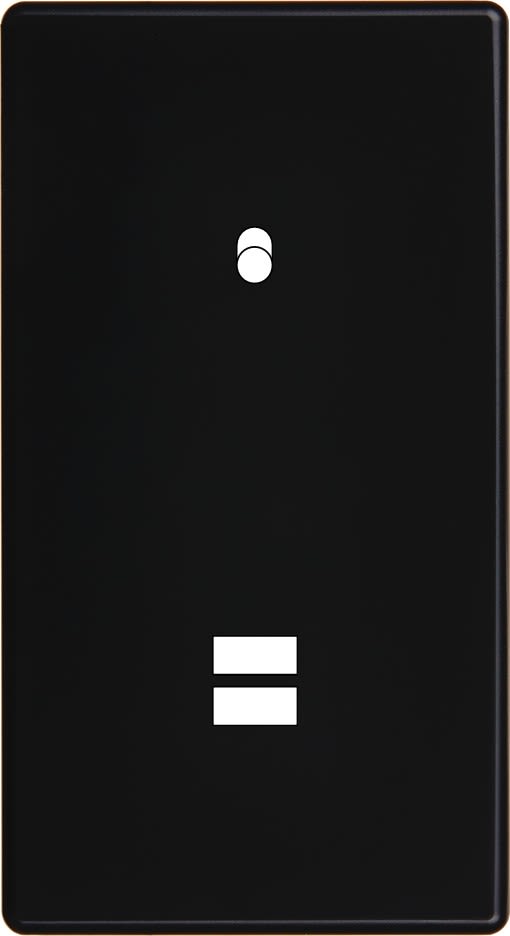 MODELEC - Façade Hitera Noir Double Verticale B1 U1