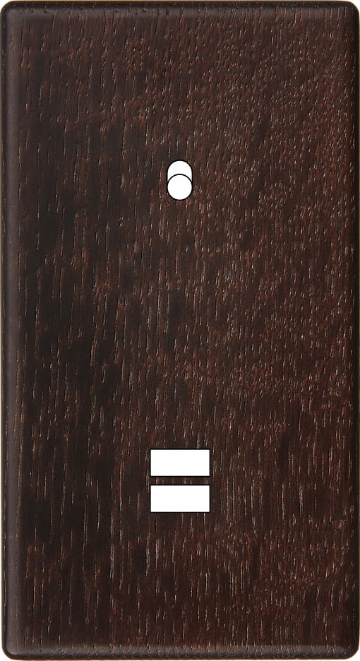 MODELEC - Façade Hitera Chene Fonce Double Verticale B1 U1