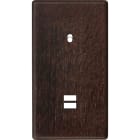 MODELEC - Façade Hitera Chene Fonce Double Verticale B1 U1