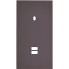 MODELEC - Façade Désir Anthracite Mat Double Verticale B1 U1