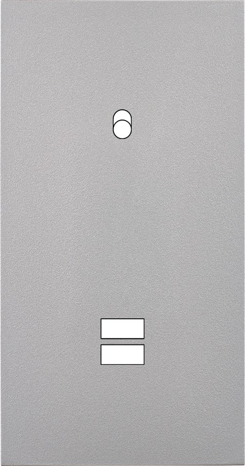 MODELEC - Façade Désir Alu Mat Double Verticale B1 U1