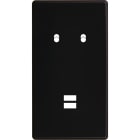 MODELEC - Façade Hitera Noir Double Verticale B2 U1