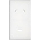 MODELEC - Façade Hitera Terrazzo Blanc Double Verticale B2 U1