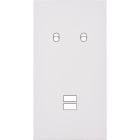 MODELEC - Façade Désir Blanc Mat Double Verticale B2 U1