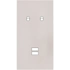 MODELEC - Façade Désir Gris Perle Mat Double Verticale B2 U1