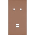 MODELEC - Façade Désir Moka Mat Double Verticale B2 U1