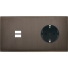 MODELEC - Façade Confidence Laiton Canon De Fusil Double Horizontale U1 PCK