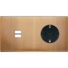 MODELEC - Façade Confidence Laiton Vieux Bronze Double Horizontale U1 PCK