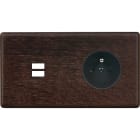 MODELEC - Façade Hitera Chene Fonce Double Horizontale U1 PC