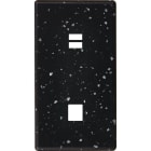 MODELEC - Façade Hitera Terrazzo Noir Double Verticale U1 M1