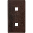 MODELEC - Façade Hitera Chene Fonce Double Verticale U1 M1