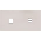 MODELEC - Façade Désir Gris Perle Mat Double Horizontale M1 U1