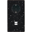 MODELEC - Façade Hitera Terrazzo Noir Double Verticale PCK U1