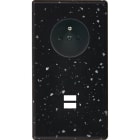 MODELEC - Façade Hitera Terrazzo Noir Double Verticale PC U1