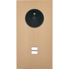 MODELEC - Façade Désir Doré Mat Double Verticale PC U1