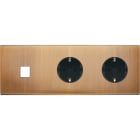 MODELEC - Façade Confidence Laiton Vieux Bronze Triple Horizontale M1 PCK Pck