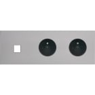 MODELEC - Façade Désir Alu Mat Triple Horizontale M1 PC Pc