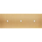 MODELEC - Façade Confidence Laiton Brosse Triple Horizontale B1 B1 B1