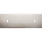 MODELEC - Façade Confidence Laiton Nickel Satine Triple Horizontale B1 B1 B1