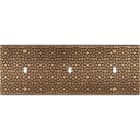 MODELEC - Façade Fascination Laiton Atlas Triple Horizontale B1 B1 B1 à Vis