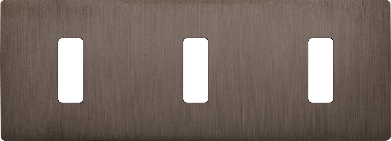 MODELEC - Façade "M" Laiton Canon Fusil Tripl Horizont 1 Bouton 1 Bouton 1 Bouton magnétiq