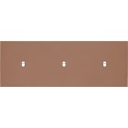 MODELEC - Façade Désir Moka Mat Triple Horizontale B1 B1 B1