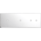 MODELEC - Façade Confidence Laiton Chrome Triple Horizontale B1 B1 B2